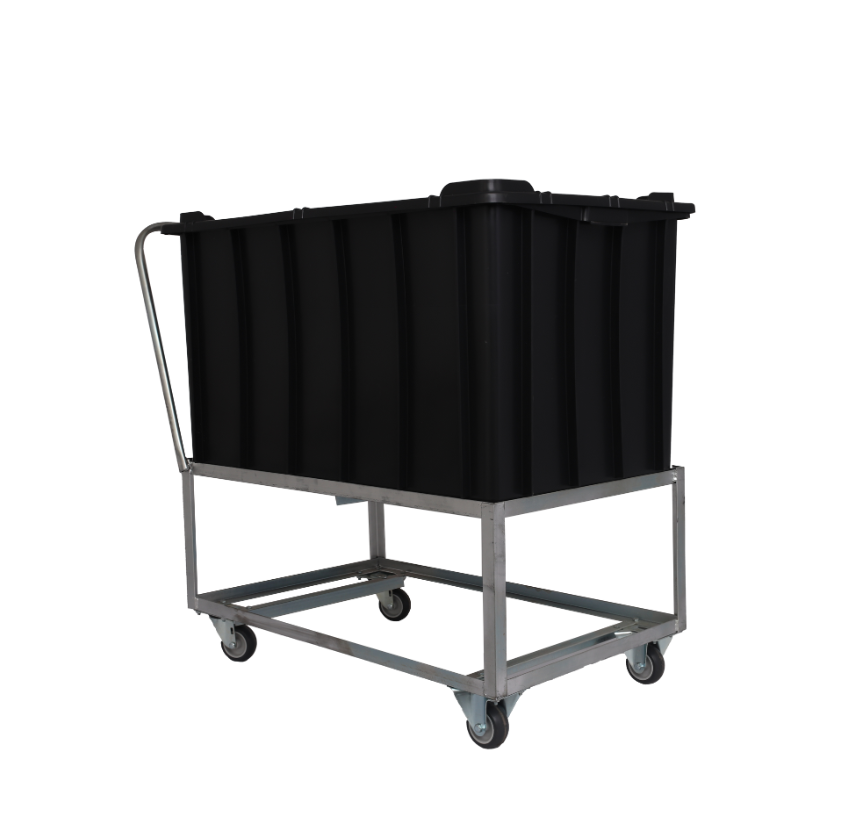 Caixas Organizadoras 180 Litros - Com Carrinho